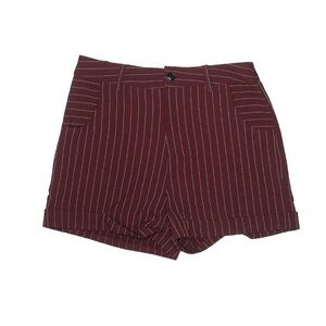 Women’s after market maroon size medium shorts